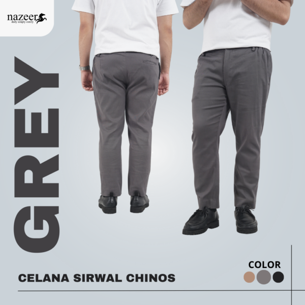 Celana Sirwal Chino - Gambar 3