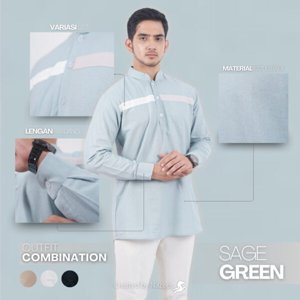 Kemeja Koko Raihan - Gambar 5